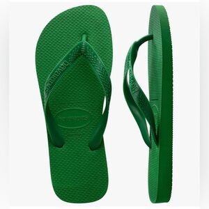 NWT Havaianas Classic Unisex Green Flip Flops
Women Size 11/12 - Men Size 9/10